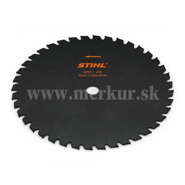 STIHL kotúč pílový s tvrdenými zubami ø 250mm/20mm/40zubov 4000 713 3806