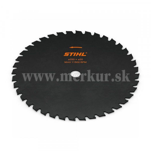 STIHL kotúč pílový s tvrdenými zubami ø 250mm/25,4mm/40zubov 4001 713 3806