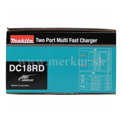 MAKITA sada akumulátorov a nabíjačky 4xBL1850B + DC18RD + kufrík